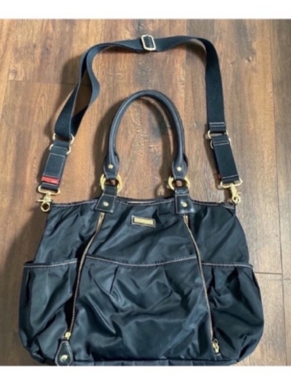 Storksak Bag Olivia Baby Bag Diaper Bag Black - Picture 5 of 10
